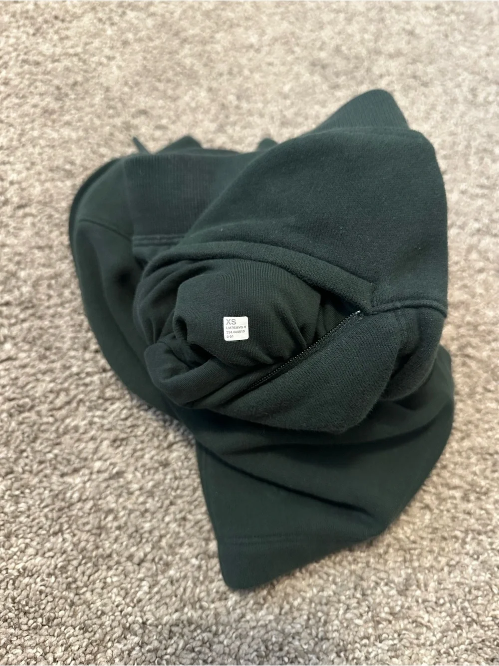 lululemon athletica Men's Forest Green Drawstring Athletic Shorts